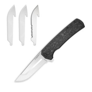 Picture of Outdoor Edge Outdoor Edge Razor VX5 Knf Frgd Crbn Over G10 Drp Pnt Ceramic Bal Bearings