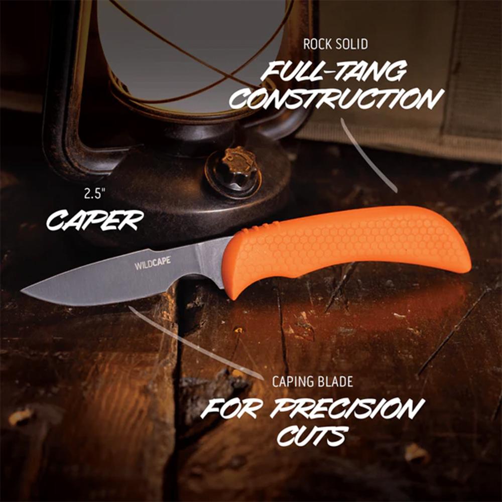 Outdoor Edge Wildlite 6-Piece Hunting Knife Kit with Blow Mold Case Picture of Outdoor Edge Outdoor Edge Wildlite 6 Piece Knife Kit Blow Mold Case