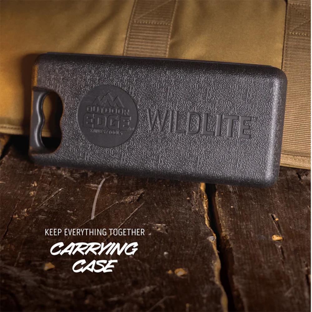 Outdoor Edge Wildlite 6-Piece Hunting Knife Kit with Blow Mold Case Picture of Outdoor Edge Outdoor Edge Wildlite 6 Piece Knife Kit Blow Mold Case