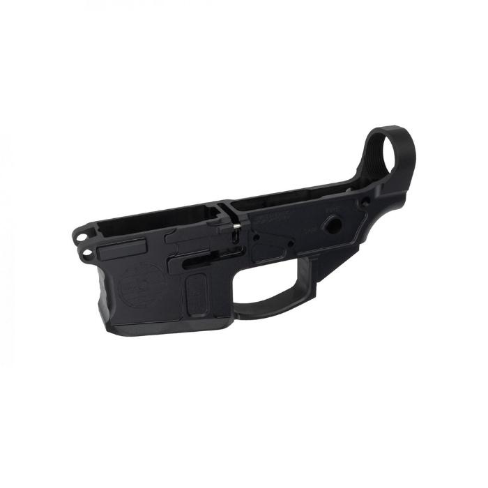 Shield Arms SA-15 Stripped Lower Receiver - 5.56mm/300 Blk Non-Folding 7075-T6 Billet Black Picture of Shield Arms SA-15 Stripped Lower Receiver 5.56/300 Non-folding Billet Black