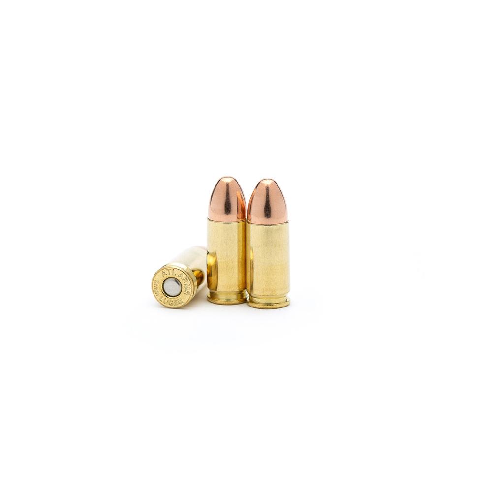 Atlanta Arms Classic Match Handgun Ammunition 9mm Luger 124gr 124gr FMJ 1060 fps 50/ct Picture of Atl Arms/ Specialty Cartridge Inc DBA ACME Classic Match 9MM 124GR FMJ 50 RNDS
