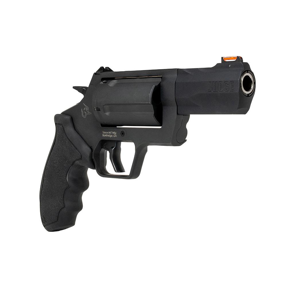 Taurus Judge Handgun .45 Colt/.410ga 5rd Capacity 3'' Barrel Black Picture of Taurus International Inc. Taurus JUDGE .45 COLT/.410 GA BK 3'' 5-RDS