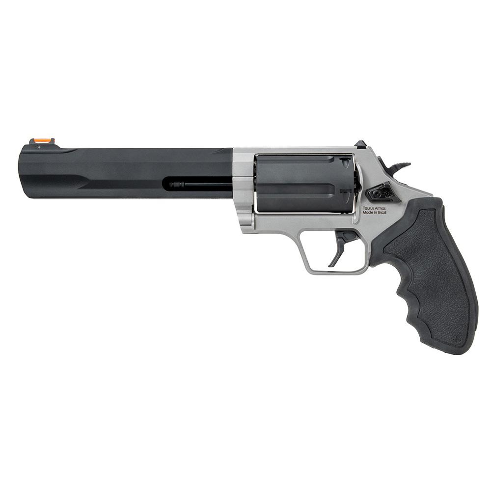 Taurus Judge Handgun .45 Colt/.410ga 5rd Capacity 6.5" Barrel Stainless Frame/Matte Cylinder Picture of Taurus International Inc. Taurus JUDGE .45 COLT/.410 GA DUO TONE 6.5" 5RD