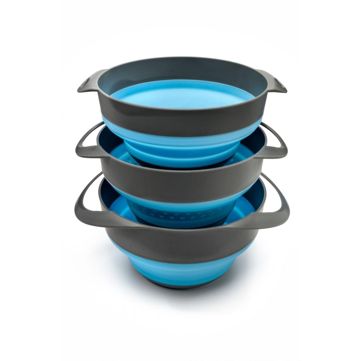 Picture of Tender Corp dba Adventure Ready Brands Survive Outdoors Longer Flat Pack Bowls and Strainer Set