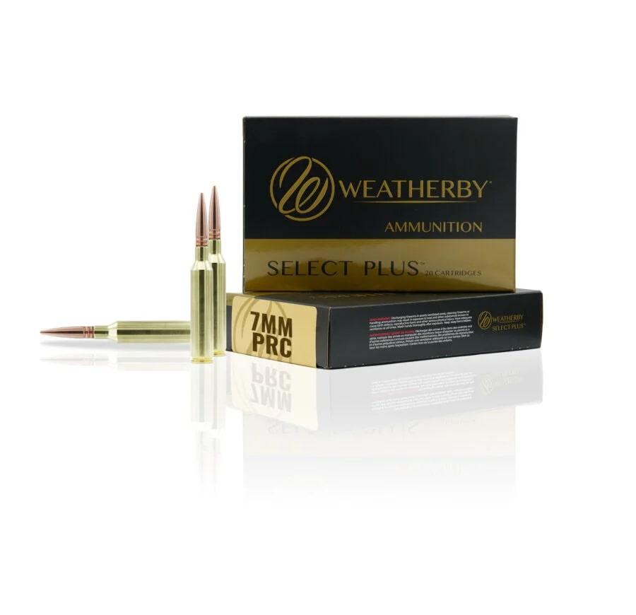 Weatherby Select Plus Rifle Ammunition 7mm PRC 150gr Scirocco 3050 fps 20/ct Picture of Weatherby Ammunition 7MM PRC SELECT PLUS 150GR SCIROCCO 20/RD