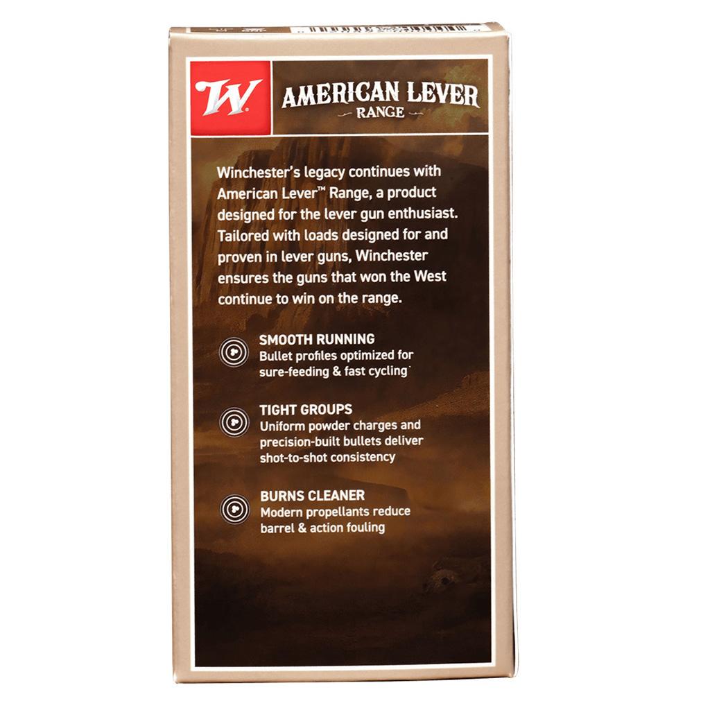Winchester American Level Range Rifle Ammunition 30-30 Win 150gr JHP 2390 fps 20/ct Picture of Winchester Ammunition WINCHESTER AMERICAN LEVER 30-30 WIN 150 GFR 20/RDS