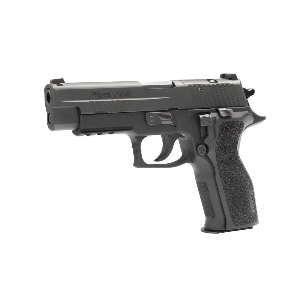 Sig Sauer P226 Elite Handgun 9mm Luger 15rd Magazines(2) 4.4" Barrel Optic Ready Night Sights Black Picture of Sig Sauer SIG P226 9MM 4.4IN ELITE BLK SIGLITE E2 GRP (2)15RD SRT OPTIC READY