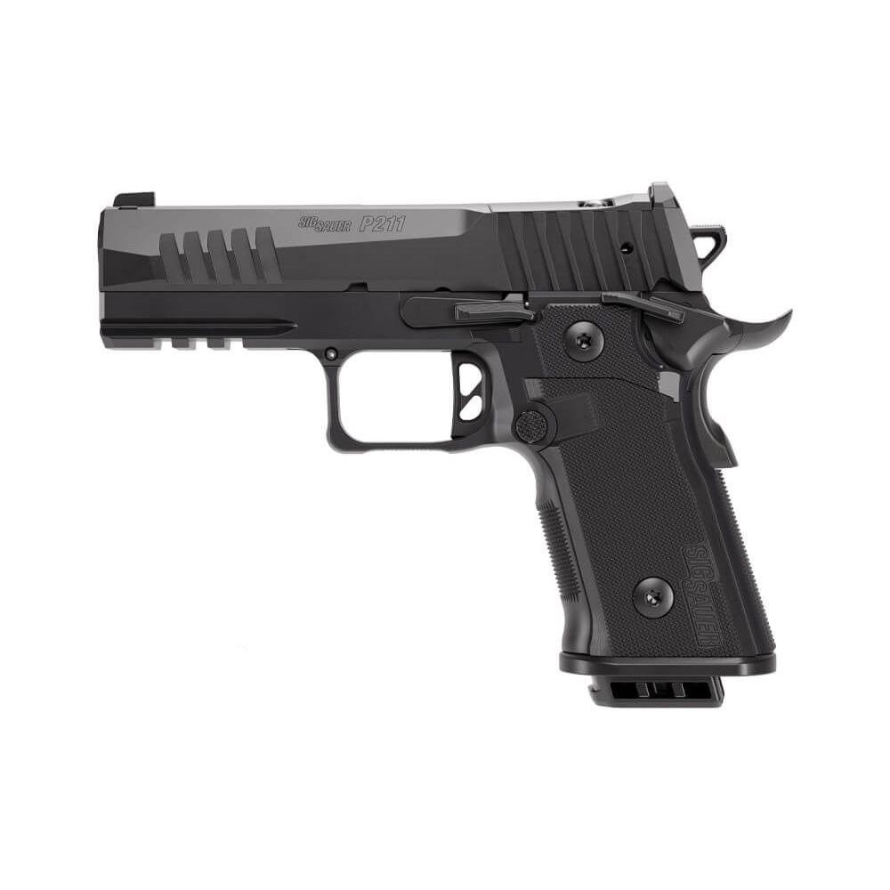 Sig Sauer P211-GT4 SAO Handgun 9mm Luger 10rd Magazines(3) 4.2" Barrel Black Night Sights Optic Ready Picture of Sig Sauer P211 9MM 4.2IN BLK SAO X-RAY 3 OR ALLOY GRIP (3)10RD MAG