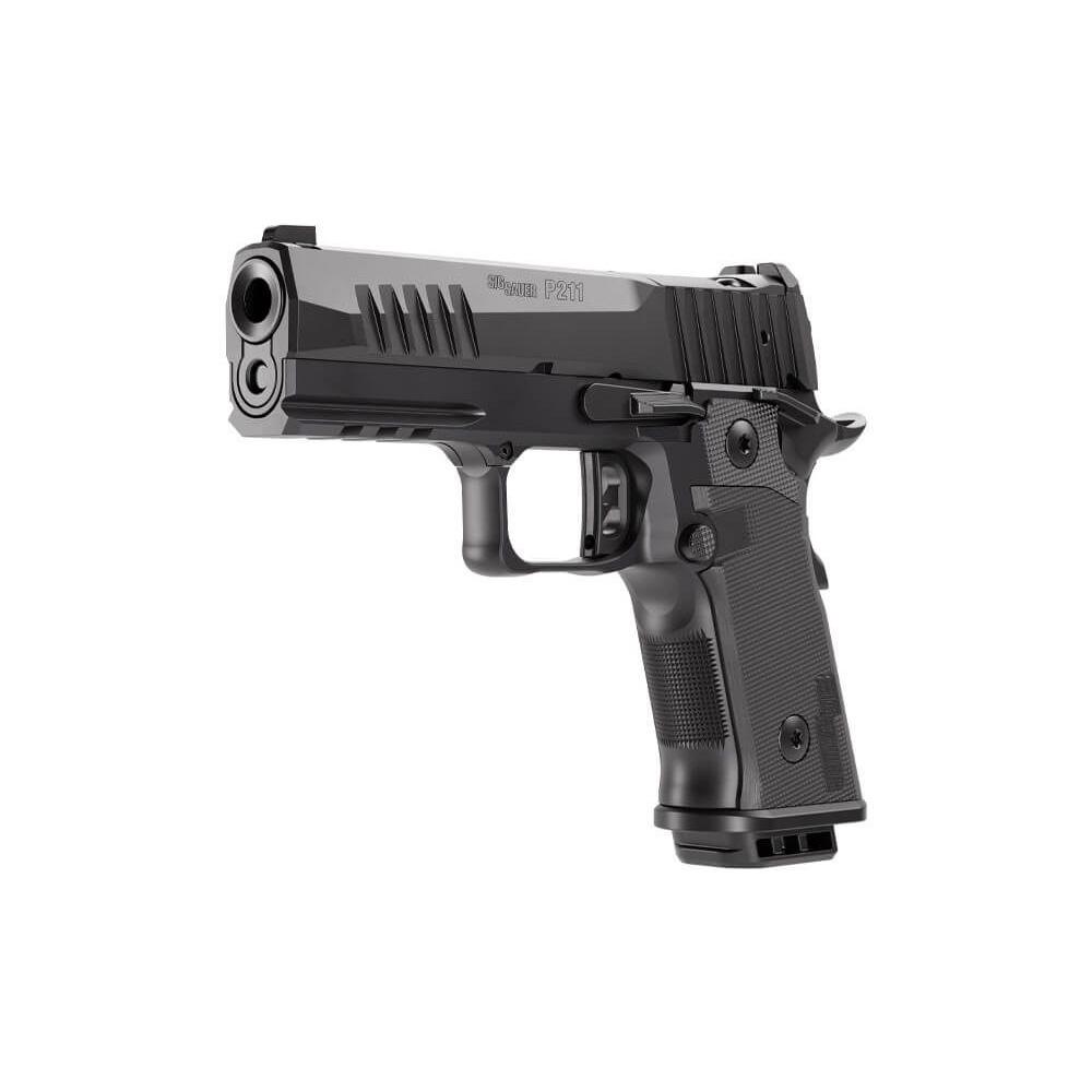Sig Sauer P211-GT4 SAO Handgun 9mm Luger 10rd Magazines(3) 4.2" Barrel Black Night Sights Optic Ready Picture of Sig Sauer P211 9MM 4.2IN BLK SAO X-RAY 3 OR ALLOY GRIP (3)10RD MAG