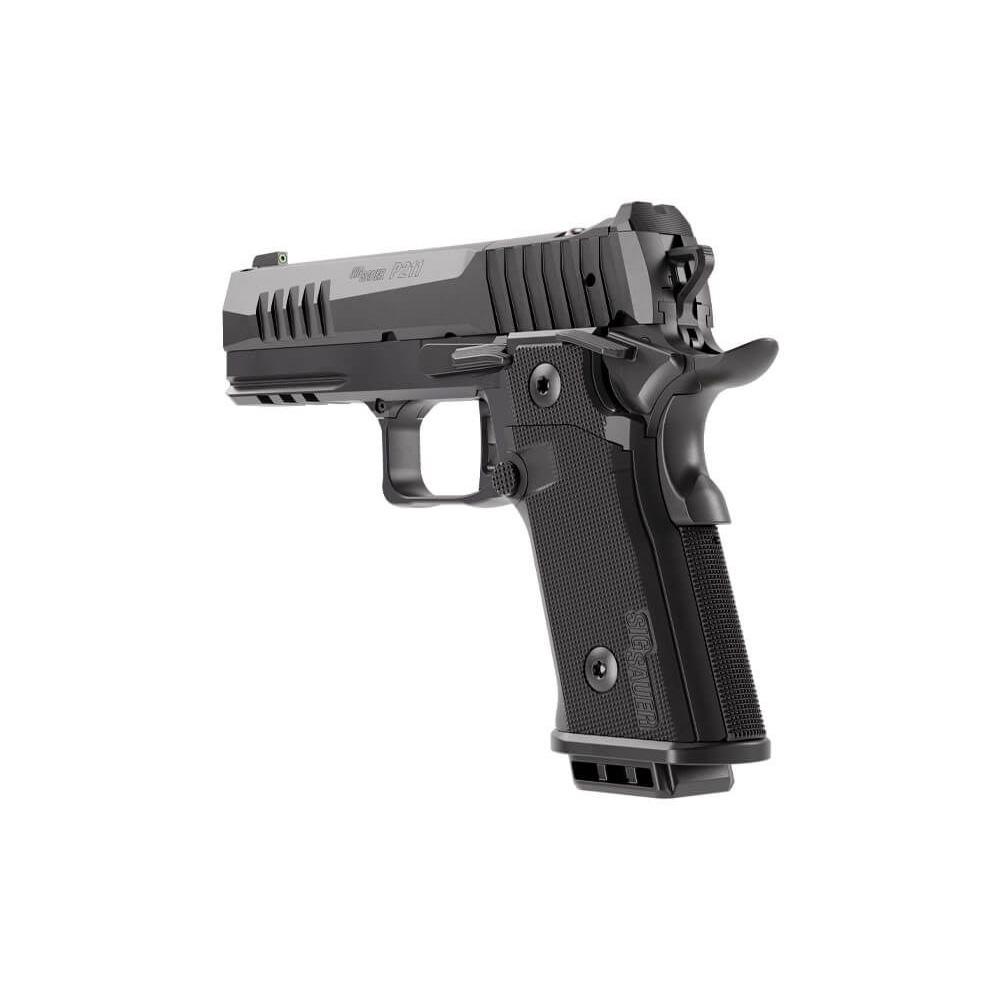 Sig Sauer P211-GT4 SAO Handgun 9mm Luger 21(2) &17(1)rd Magazines 4.2" Barrel Black Night Sights Optic Ready Picture of Sig Sauer P211 9MM 4.2IN BLK SAO X-RAY 3 OR ALLOY GRIP (2)21RD (1)17RD MAG
