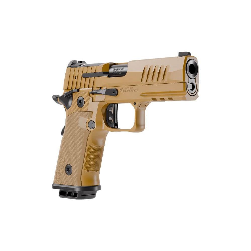 Sig Sauer P211-GT4 SAO Handgun 9mm Luger 21(2) &17(1)rd Magazines 4.2" Barrel Coyote Tan Night Sights Optic Ready Picture of Sig Sauer P211 9MM 4.2IN COY SAO X-RAY 3 OR (2)21RD (1)17RD MAG