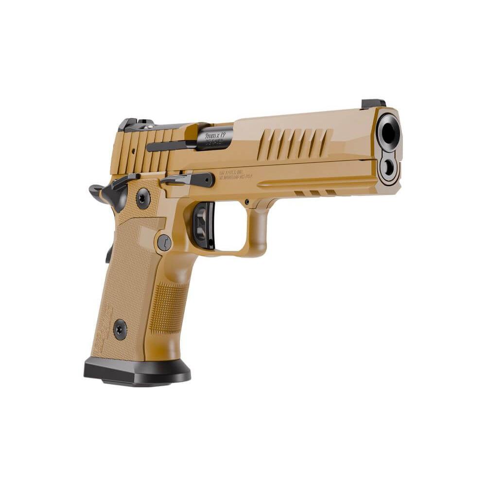 Sig Sauer P211-GT5 SAO Handgun 9mm Luger 21(2) &17(1)rd Magazines 5" Barrel Coyote Tan Night Sights Optic Ready Picture of Sig Sauer P211 9MM 5IN COY SAO X-RAY 3 OR (2)21RD (1)17RD MAG