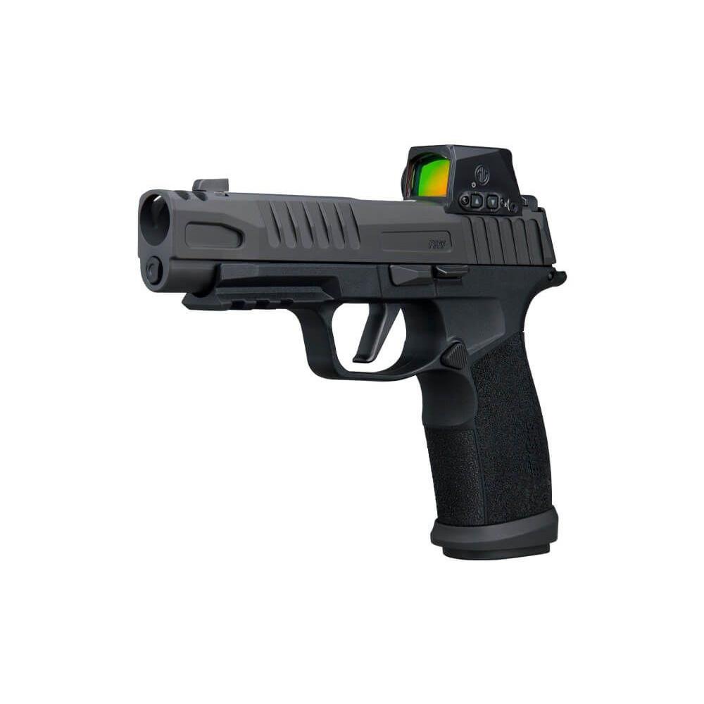 Sig Sauer P365 Fuse Comp Handgun 9mm Luger 21(2) &17(1)rd Magazines 3.7" Barrel Black Modular Polymer Grip Romeo Sig Loc Picture of Sig Sauer P365 9MM 3.7IN BLK X-RAY 3 MOD POLY GRIP (2)21RD(1)17RD COMP SIG-LOC CMPCT