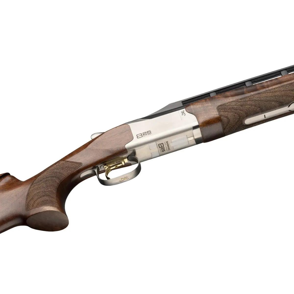 Browning Citoti 825 Trap Adjustable Comb O/U Shotgun 12ga 2-3/4 Chamber 2rd Capacity 32'' Barrel Walnut Stock Picture of Browning Firearms Browning Citoti 825 TRAP ADJ 12GA-2.75 Chmbr 32'' Brl DS Shotgun