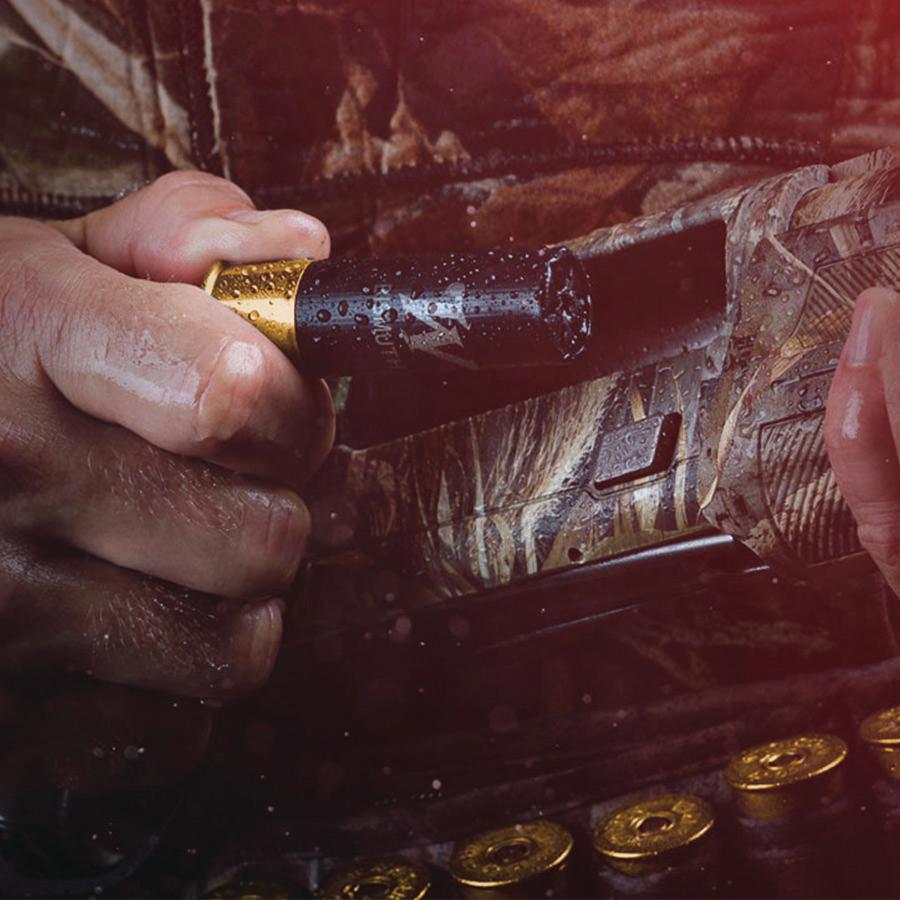 Winchester Bismuth Shotgun Ammunition 12 ga 3 #4 1-3/8 oz 1450 fps 25/ct Picture of Winchester Ammunition 12 GA 3 #4 BISMUTH 1-3/8 OZ 25 Rounds