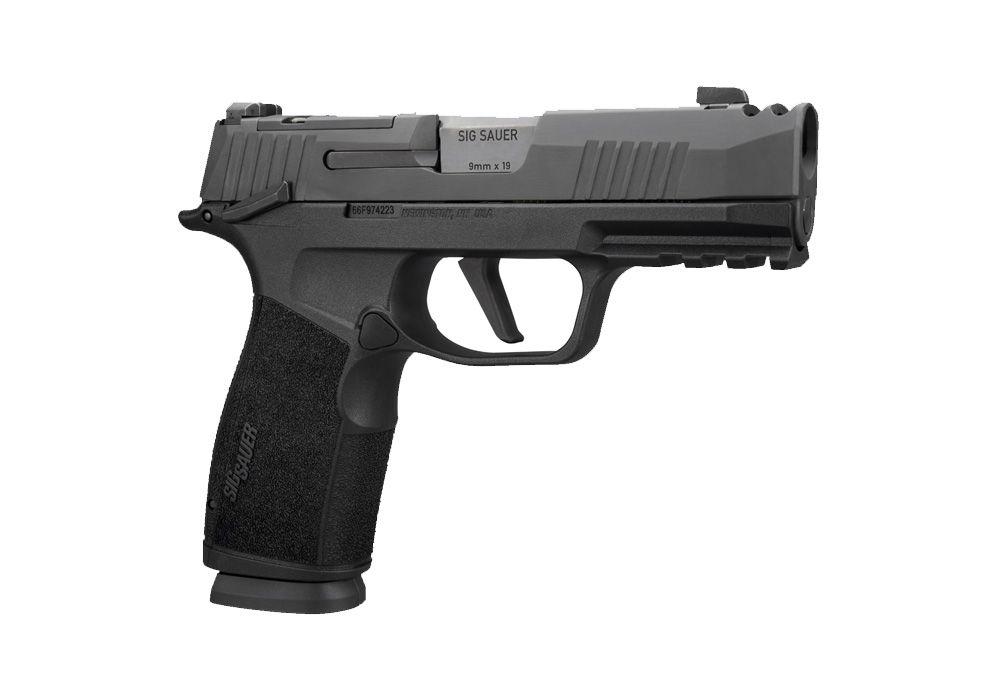 SIG P365 Pistol 9MM 10Rd Mag (2) 3.1IN X-SERIES BLK X-RAY 3 Sights OPTIC READY COMPENSATOR