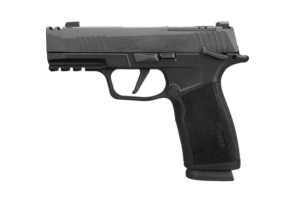 SIG P365 Pistol 9MM 10Rd Mag (2) 3.1IN X-SERIES BLK X-RAY 3 Sights OPTIC READY COMPENSATOR Picture of Sig Sauer P365 9MM 3.1IN X-SERIES BLK X-RAY 3 (2)10RD OPTIC READY COMPENSATOR