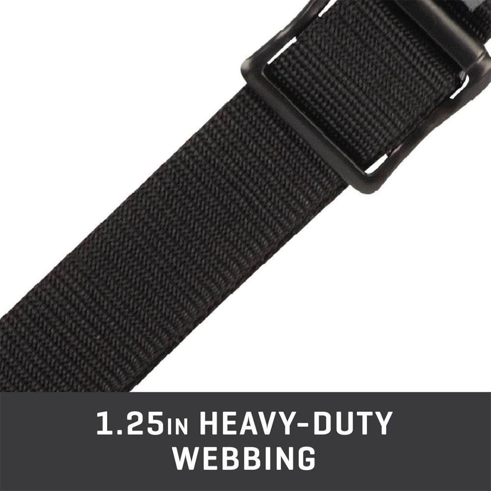 Allen Aspen Nubuck Rifle and Shotgun Sling 2-Point Black/Clay Picture of The Allen Company Inc. Bak Trak Nu Buck Sling Aspen Gray Sling