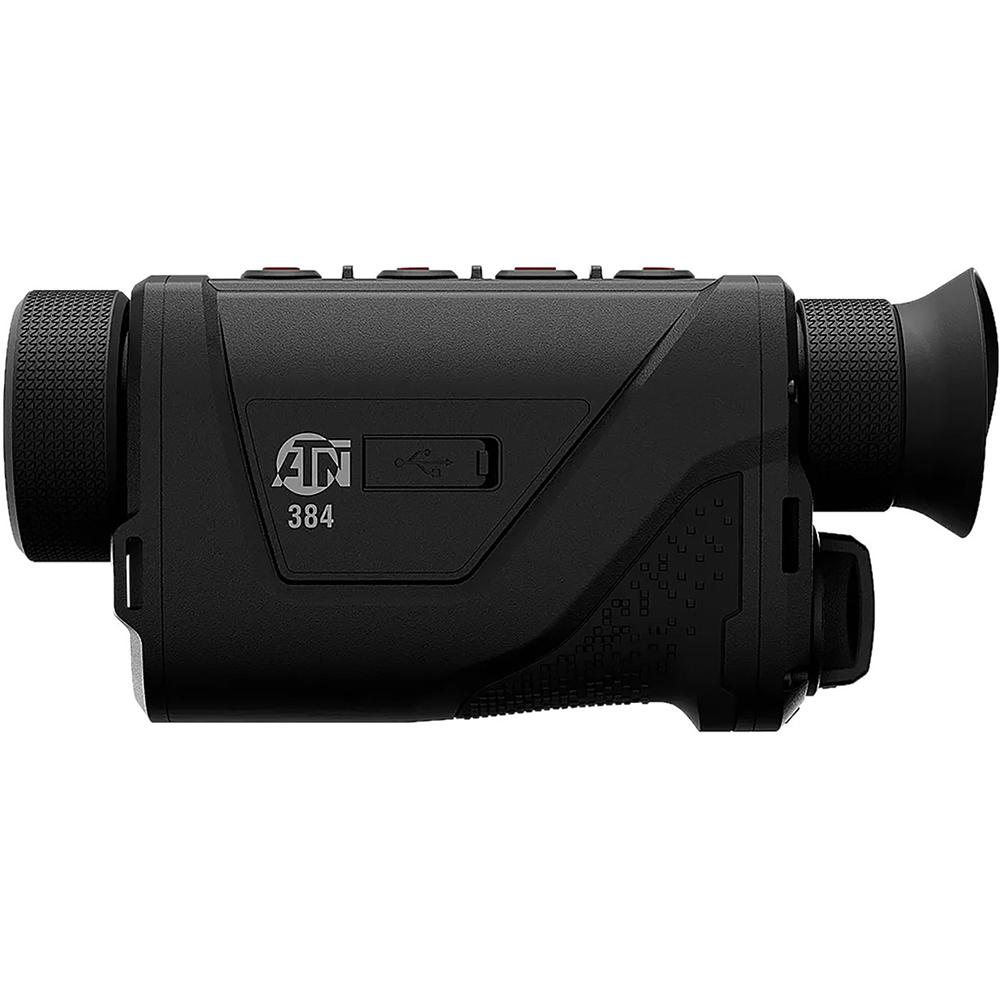 ATN BlazeHunter 335 LRF Thermal Monocular 4-32x 384x288 Black Picture of American Technologies Network ATN BlazeHunter 4-32x 384x288 <18 NETD Pro Thermal Mono w/ built-in LRF