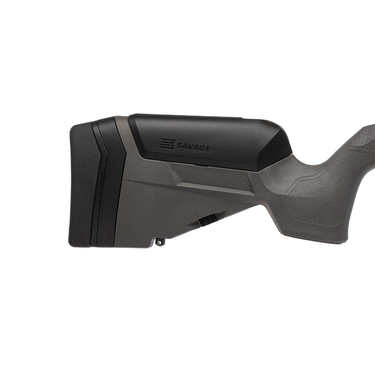 Savage 110 Trail Blazer Rifle 7mm Backcountry 4rd Capacity 16.5" Threaded Fluted Barrel Flat Dark Gray Stock Picture of Savage Arms SAVAGE 110 TRAILBLAZER 7BC 16.5in Brl