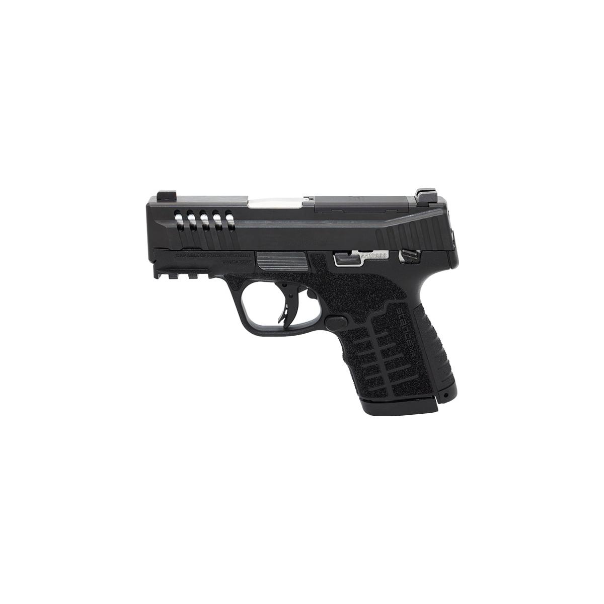 Savage Stance XR MC9MS Handgun 9mm Luger 10(1)&13(1)rd Magazines 3.2" Barrel Black Manual Safety Picture of Savage Arms SAVAGE STANCE XR MC9MS BLK SEMI AUTO 9MM 3.2" BBL 13+1