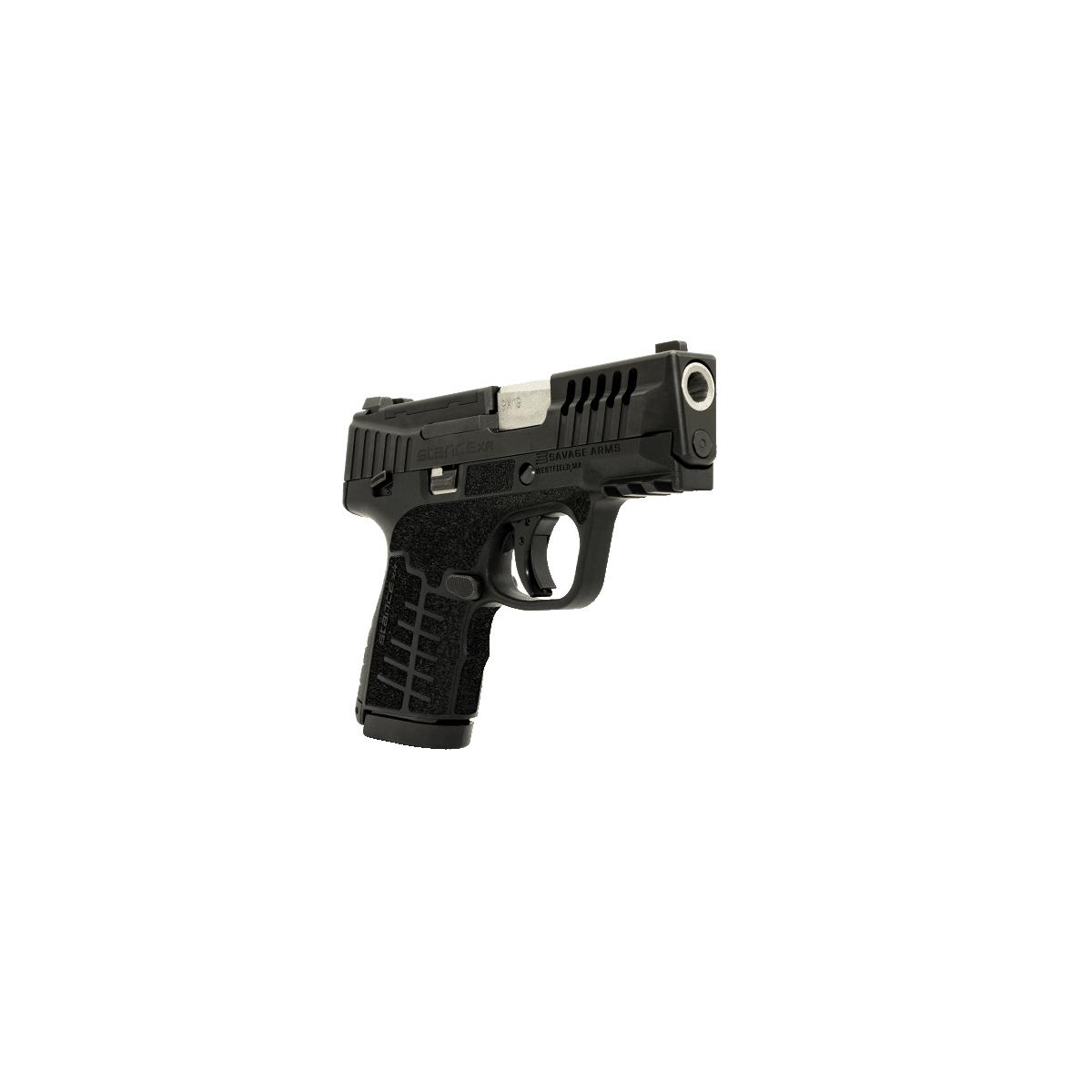 Savage Stance XR MC9MS Handgun 9mm Luger 10(1)&13(1)rd Magazines 3.2" Barrel Black Manual Safety Picture of Savage Arms SAVAGE STANCE XR MC9MS BLK SEMI AUTO 9MM 3.2" BBL 13+1
