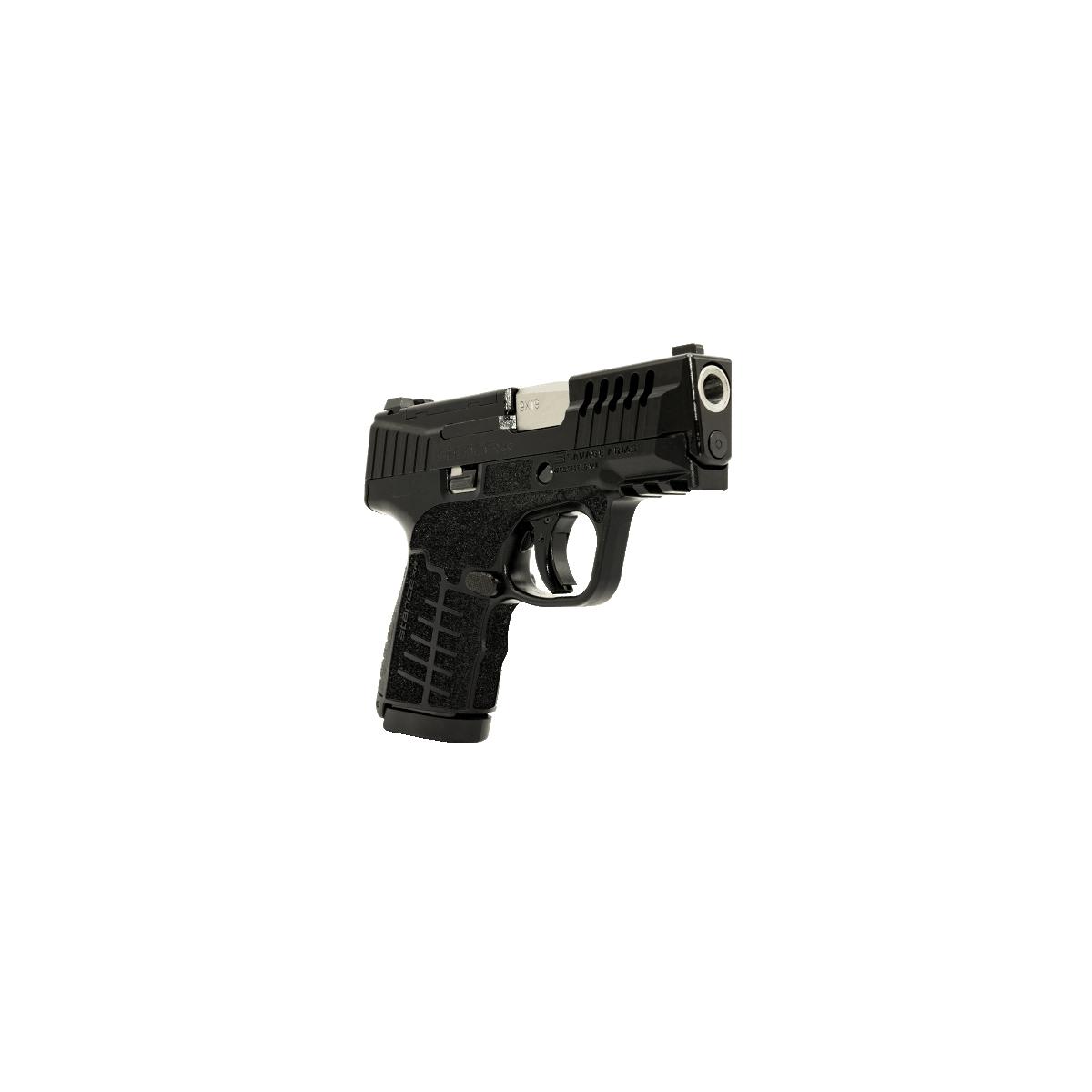Savage Stance XR MC9 Handgun 9mm Luger 10(1)rd Magazines 3.2" Barrel Black No Safety - DEMO Picture of Savage Arms SAVAGE STANCE XR MC9 3.2'' Brl BLK 13+1rd DEMO