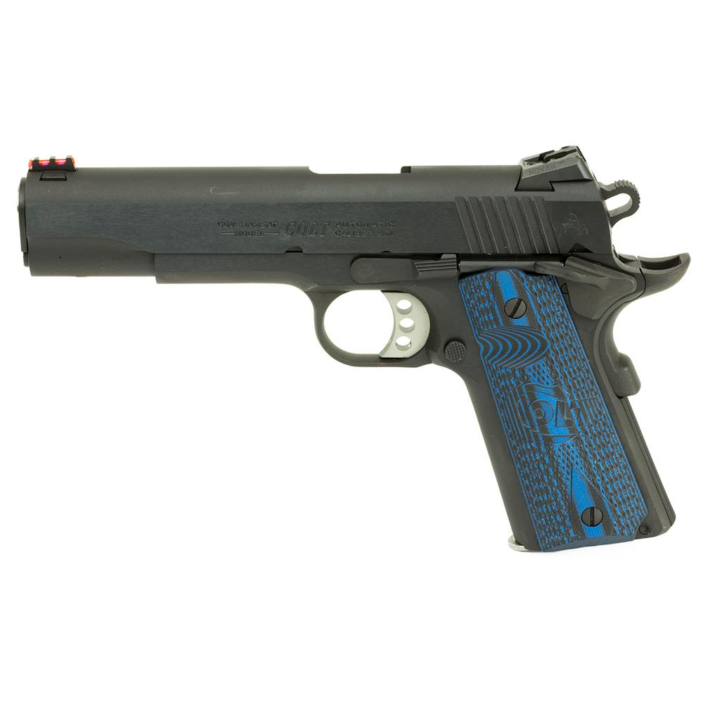 COLT 1911 Government Handgun 9mm Luger 9rd Magazine 5" Barrel Picture of Colt Manufacturing COLT Government 9mm 5" B FOA Competition