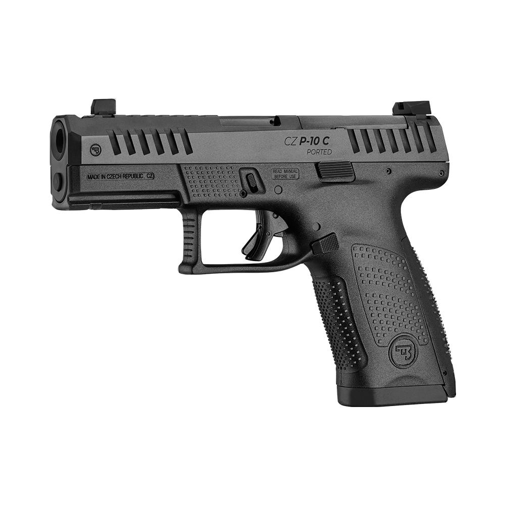 CZ USA P-10 C Ported Handgun 9mm Luger 15rd 4" Barrel COA Black Picture of Cz-Usa Firearms CZ P-10C 9mm 4'' Brl 15rd PORTED COA
