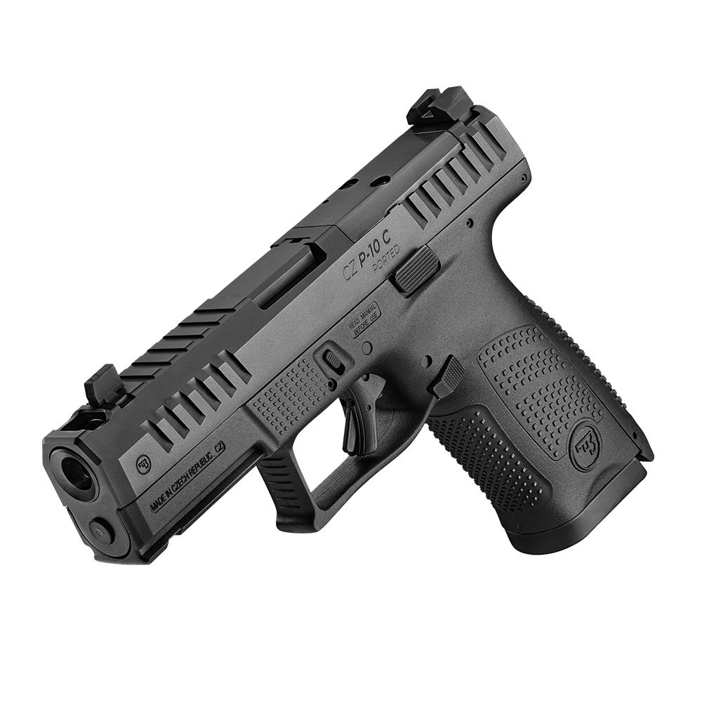 CZ USA P-10 C Ported Handgun 9mm Luger 15rd 4" Barrel COA Black Picture of Cz-Usa Firearms CZ P-10C 9mm 4'' Brl 15rd PORTED COA