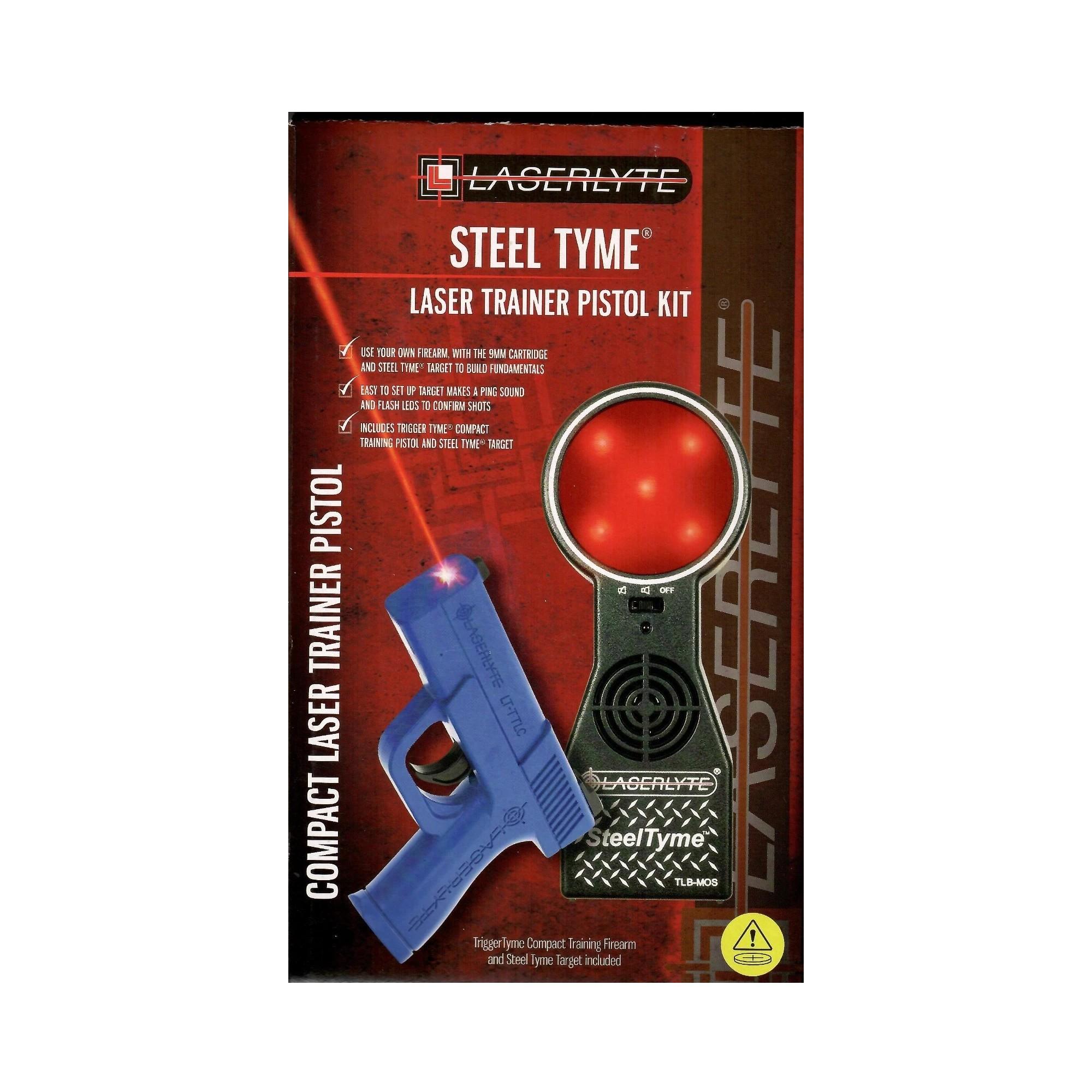 Picture of Laserlyte Laserlyte Fullsize Laser Trainer Pistol and SteelTyme Target