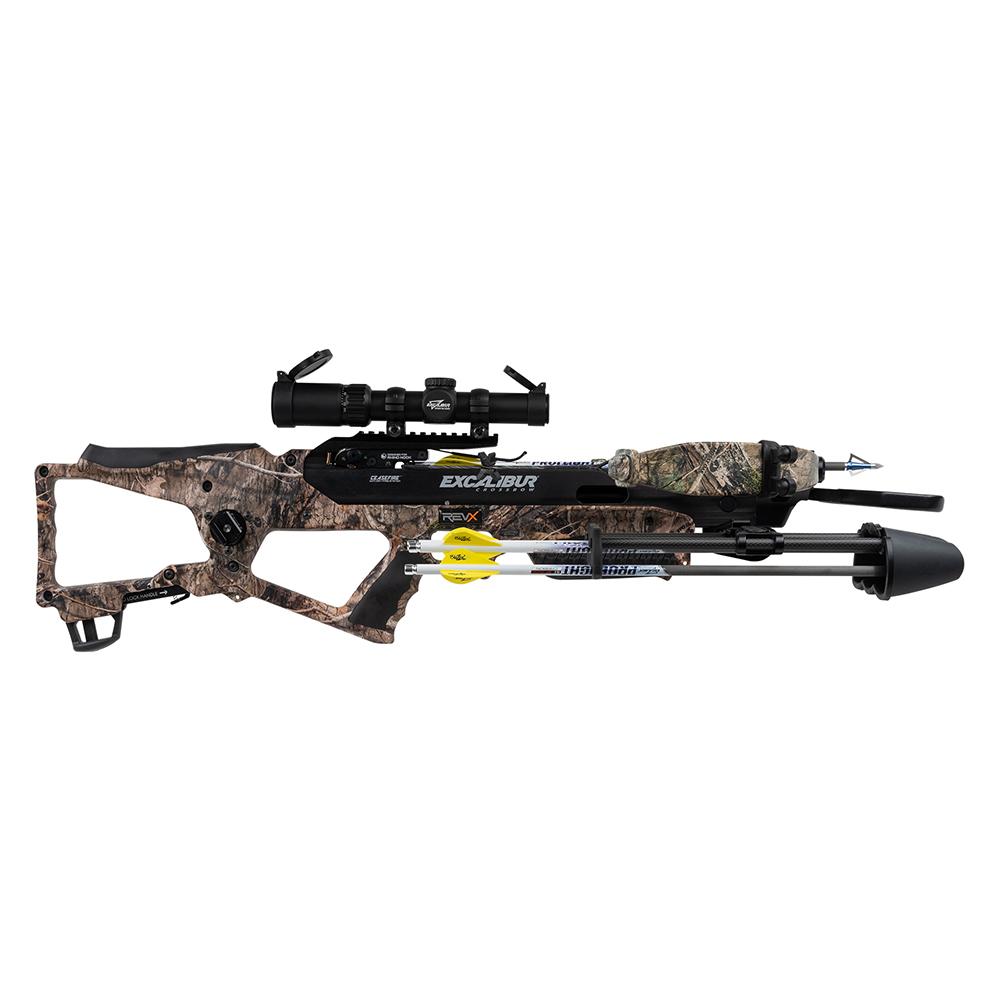 Excalibur REVX Crossword 400 fps with Overwatch Scope Mossy Oak DNA Picture of Excaliber Excalibur REVX - Mossy Oak DNA w/ Overwatch Scope Crossbow