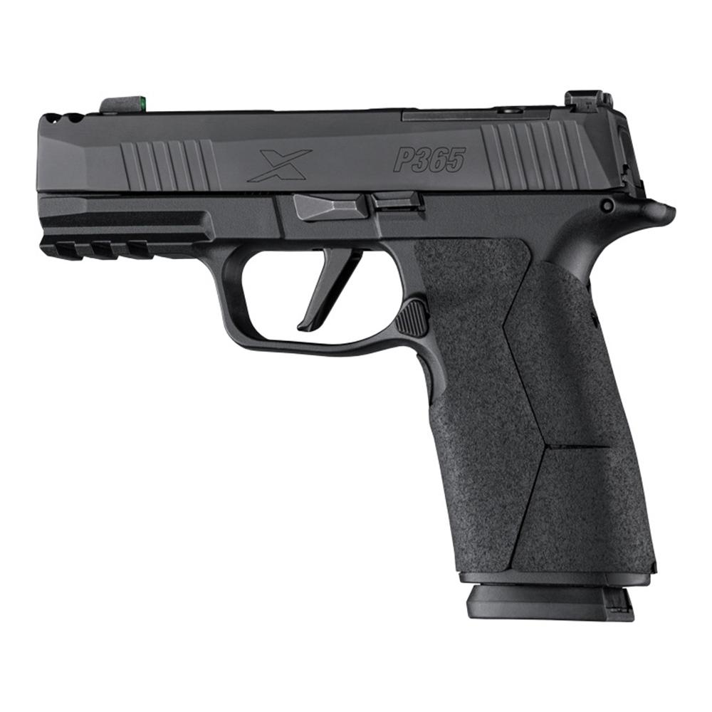 Hogue Wrapter Adhesive Grip Sig Sauer P365-XMacro Grain Texture Black Picture of Hogue Inc. Sig Sauer P365-XMACRO Wrapter Rbr Adhs Grip Grain Text Blk