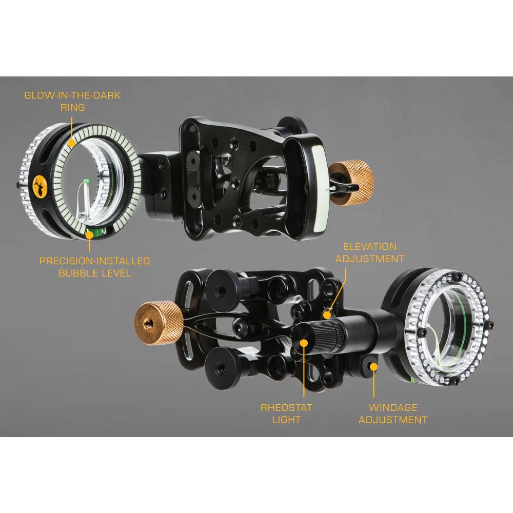 Bear Archery Drive Bow Sight Picture of Escalade Sports DBA Bear Archery Trophy Ridge Drive 1 Sight