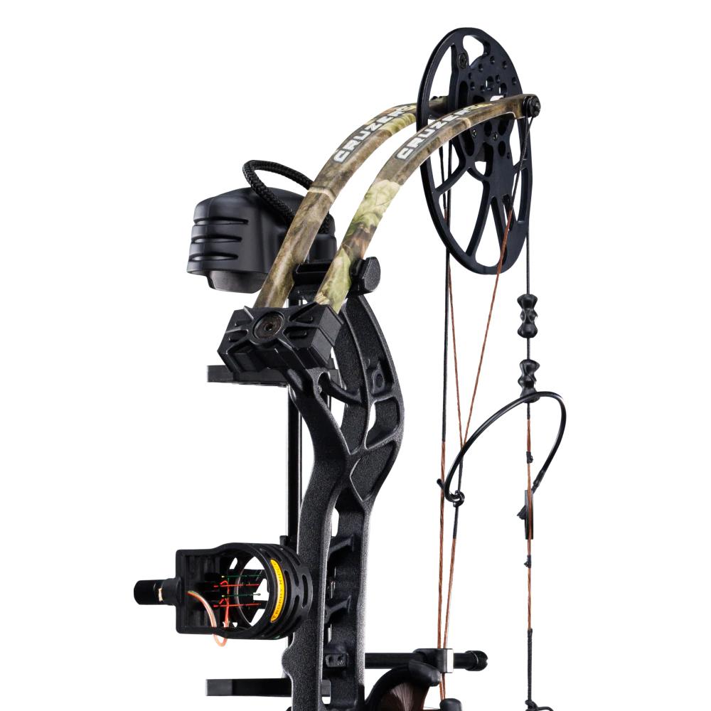 Bear Archery Cruzer G4 RTH Compound Bow 315 fps RH Black/Mossy Oak Roots Picture of Escalade Sports DBA Bear Archery Cruzer G4 RTH Compound Bow RH Black/Mossy Oak Roots 70Lbs