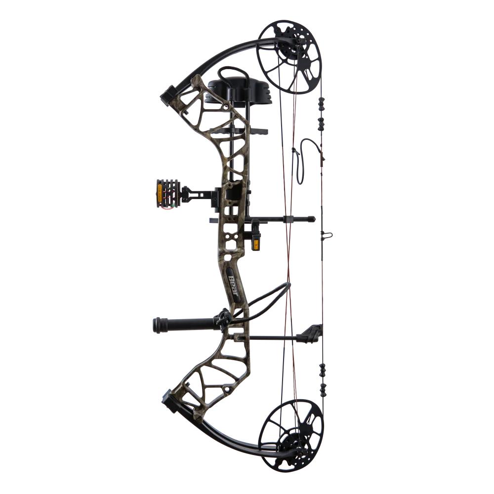 Bear Archery Legit Maxx RTH Compound Bow 315 fps RH Mossy Oak Roots/Black Picture of Escalade Sports DBA Bear Archery Legit Maxx RTH Coumpound Bow RH Mossy Oak Roots/Black 70Lbs