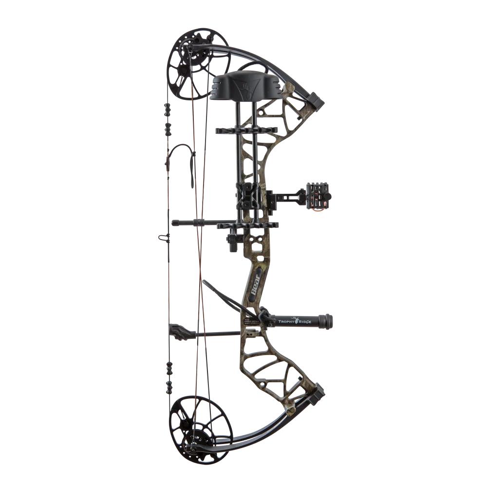 Bear Archery Legit Maxx RTH Compound Bow 315 fps RH Mossy Oak Roots/Black Picture of Escalade Sports DBA Bear Archery Legit Maxx RTH Coumpound Bow RH Mossy Oak Roots/Black 70Lbs