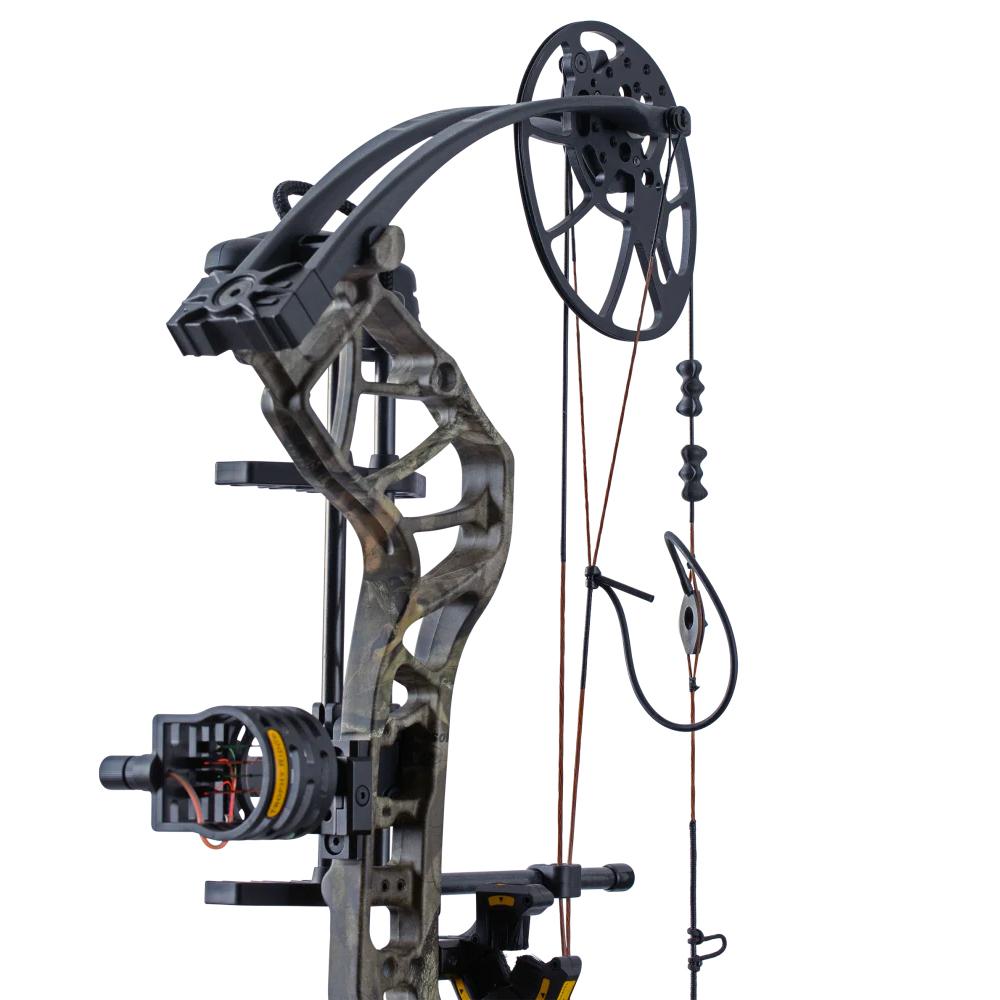 Bear Archery Legit Maxx RTH Compound Bow 315 fps RH Mossy Oak Roots/Black Picture of Escalade Sports DBA Bear Archery Legit Maxx RTH Coumpound Bow RH Mossy Oak Roots/Black 70Lbs