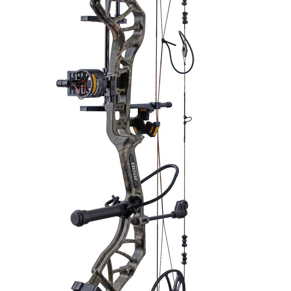 Bear Archery Legit Maxx RTH Compound Bow 315 fps RH Mossy Oak Roots/Black Picture of Escalade Sports DBA Bear Archery Legit Maxx RTH Coumpound Bow RH Mossy Oak Roots/Black 70Lbs