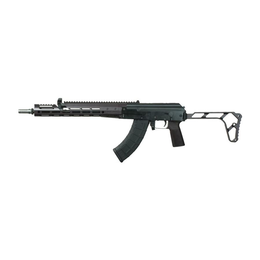 Black Rain Freedom Fighter AK Rifle 762x39mm 30rd Magazine 16" Threaded Barrel Black Milled w/Folding Stock Picture of Black Rain Ordnance Inc Black Rain Freedom Fighter AK 762x39 16in 30rd Black Milled w/Fld Stk