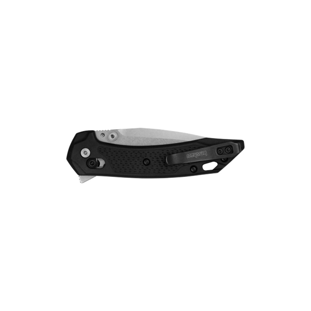 Kershaw Bonneville Folding Knife 3-1/5" Modified Clip Point Blade Black Picture of Kershaw Knives BONNEVILLE FOLDING KNIFE