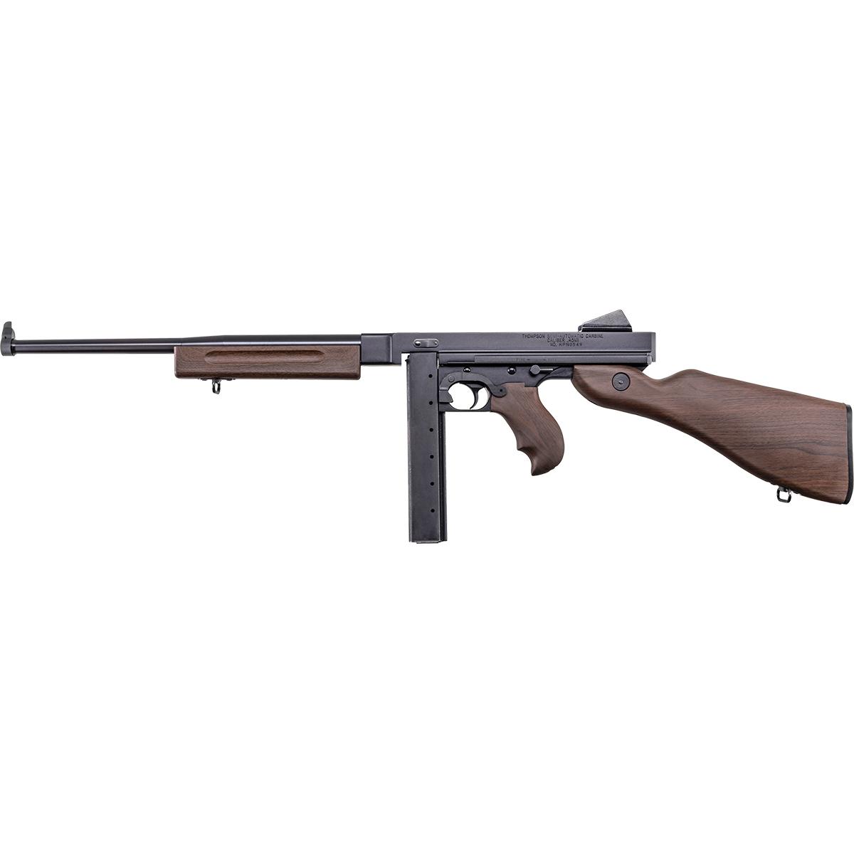Auto Ordinance Light Weight M1 Thompson Rifle .45 Auto 30rd Stick Magazine 16.5" Barrel Walnut Grain Poly Furniture Picture of Kahr Arms Kahr Auto Ord M1 Ltwt Carb Tommy Gun 16.5In Bbl 45ACP 30Rd Wlnt Grn Poly