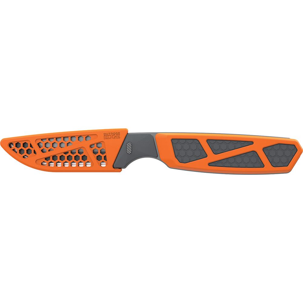 Outdoor Edge Razor Apx Folding Knife 6 3" Blades Orange Picture of Outdoor Edge Outdoor Edge 3.0'' Razor Apx Orng G10 Steel Ball Bearing Flipper 6 Blds