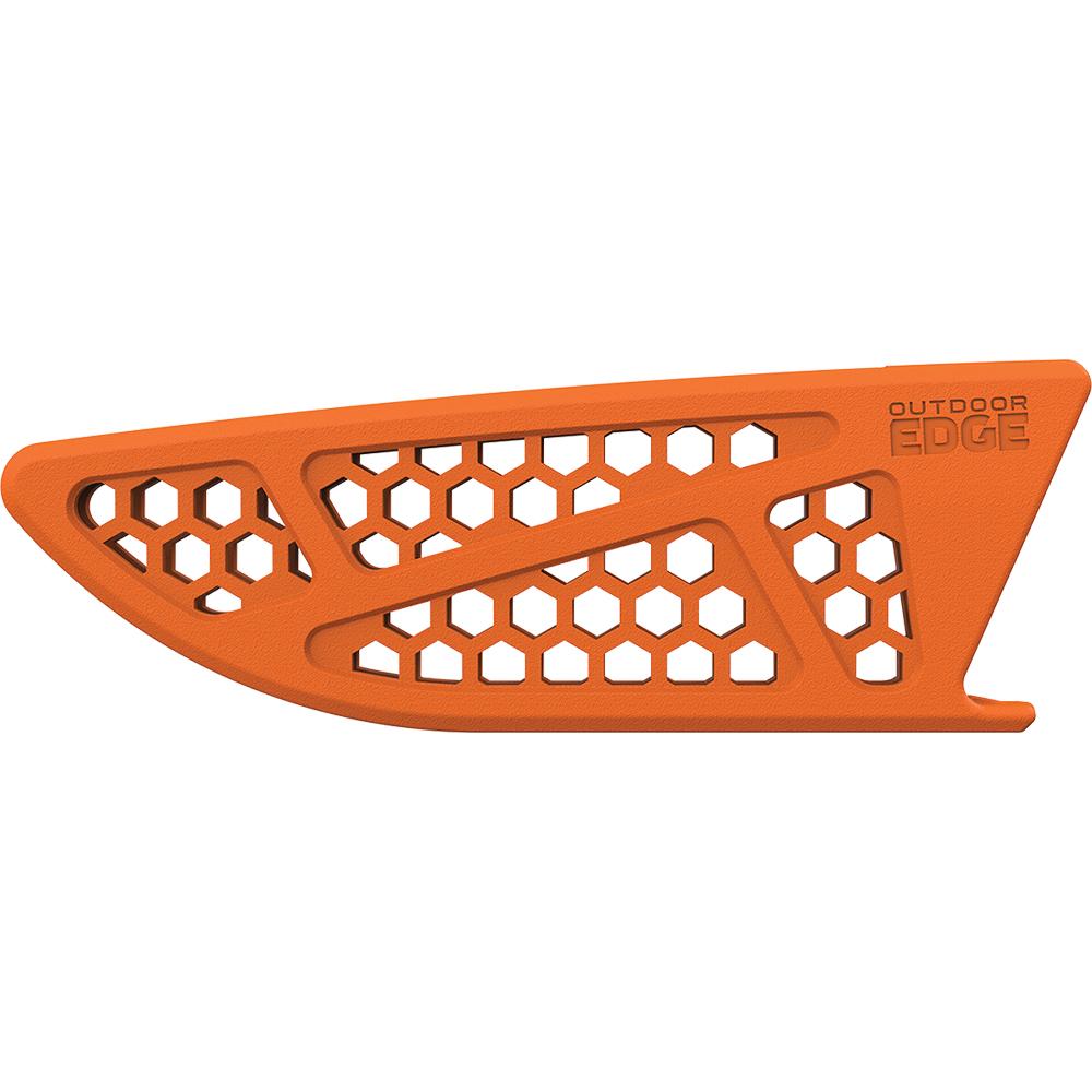 Outdoor Edge Razor Apx Folding Knife 6 3" Blades Orange Picture of Outdoor Edge Outdoor Edge 3.0'' Razor Apx Orng G10 Steel Ball Bearing Flipper 6 Blds