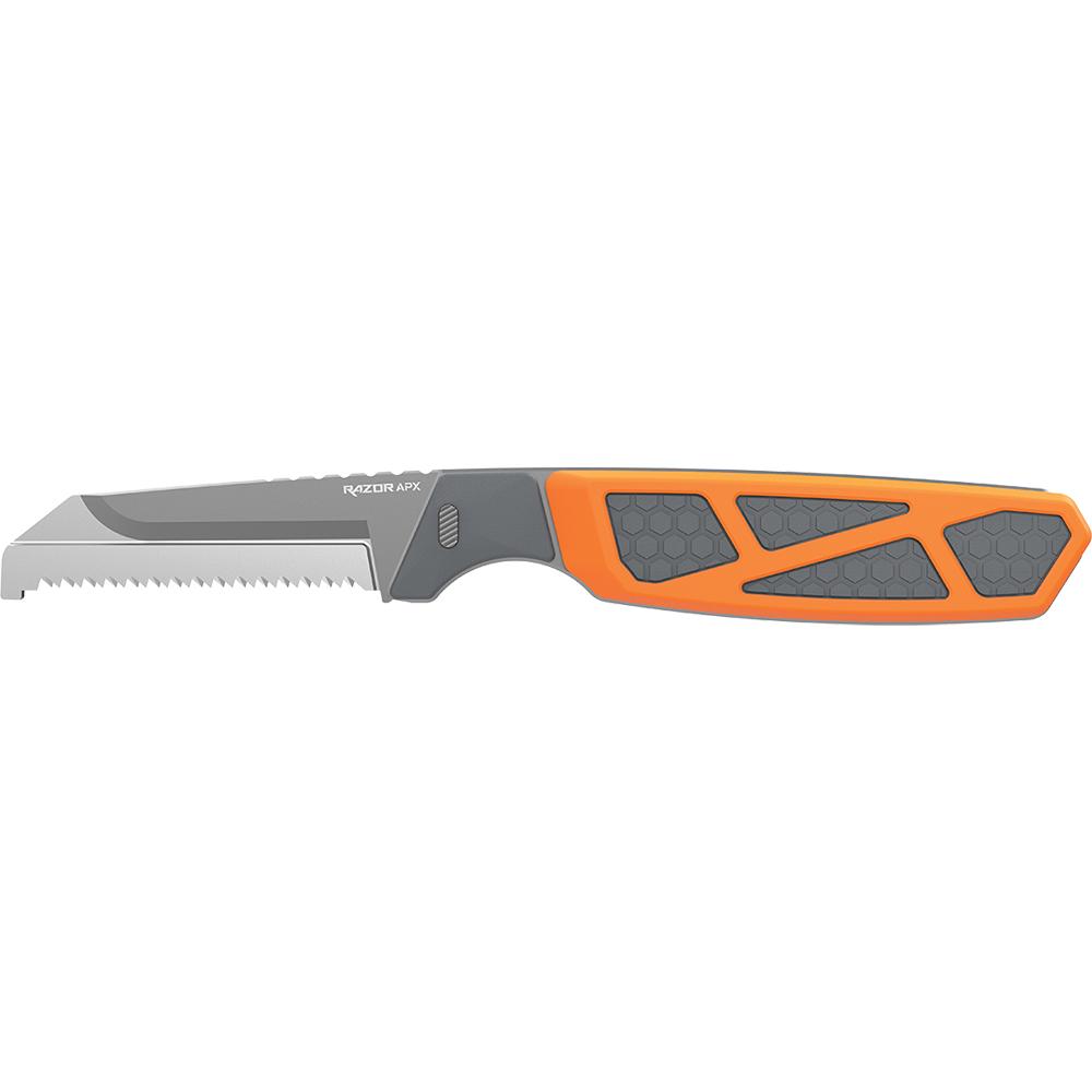 Outdoor Edge Razor Apx Folding Knife 6 3" Blades Orange Picture of Outdoor Edge Outdoor Edge 3.0'' Razor Apx Orng G10 Steel Ball Bearing Flipper 6 Blds