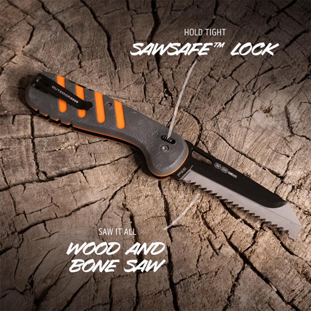 Outdoor Edge Razor HTX Replaceable Blade Folding Knife 3-1/2" Blades Orange Picture of Outdoor Edge Outdoor Edge Razor Htx 3.5'' Folding Knife Gray And Orange Blk Hardware