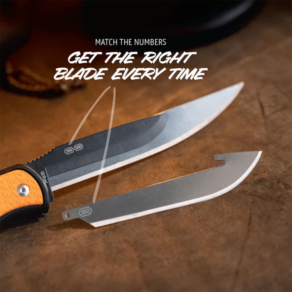 Outdoor Edge RazorBone Replaceable Blade Folding Knife with Boning Drop-point and Gutting Blades Picture of Outdoor Edge Outdoor Edge Razorbone 5.0'' Folding Knife 6 Blades