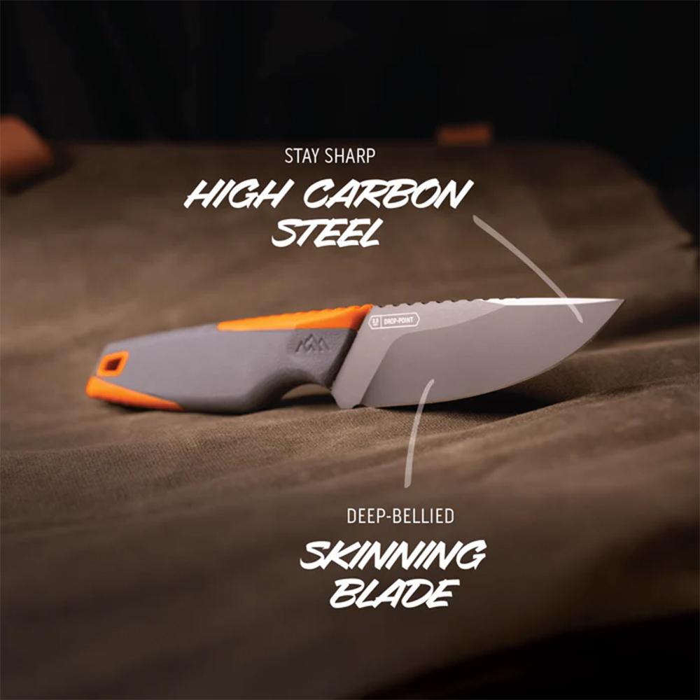 Outdoor Edge Vantex Fixed Knife 3-1/2" Drop Point Blade with Sheath Picture of Outdoor Edge Outdoor Edge Vantex 4.0'' Knife Drop Point W/ Sheath