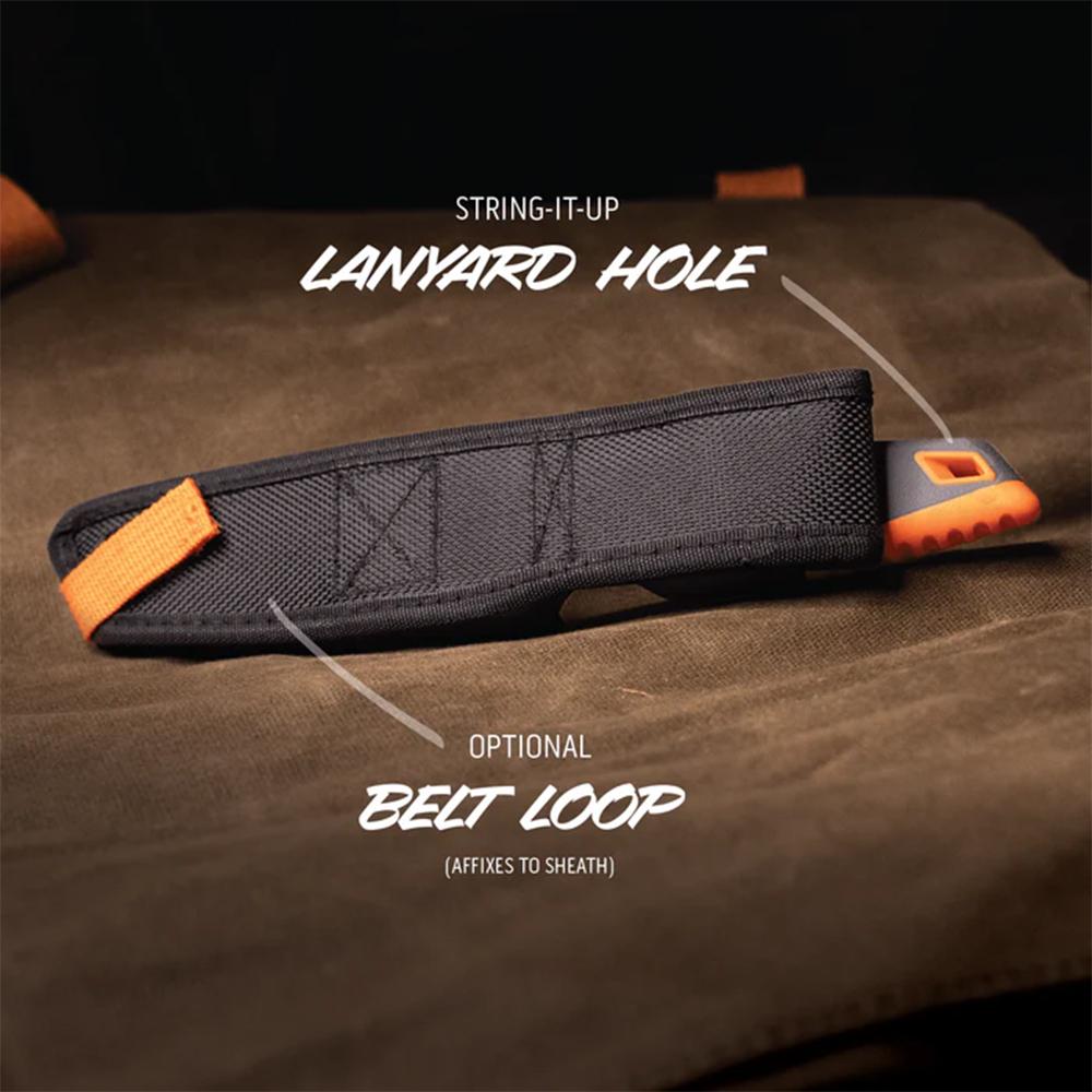 Outdoor Edge Vantex Fixed Knife 3-1/2" Drop Point Blade with Sheath Picture of Outdoor Edge Outdoor Edge Vantex 4.0'' Knife Drop Point W/ Sheath