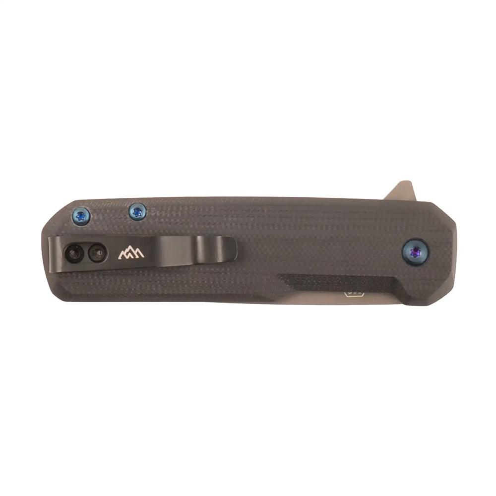 Outdoor Edge Razor VX8 Folding Knife 2-1/2" Drop Point Blade Picture of Outdoor Edge Outdoor Edge Razor VX8 2.5'' Knife Black G10 Blue Hardware